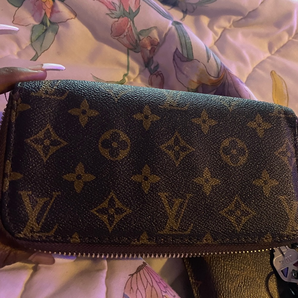 Louis Vuitton brown wallet